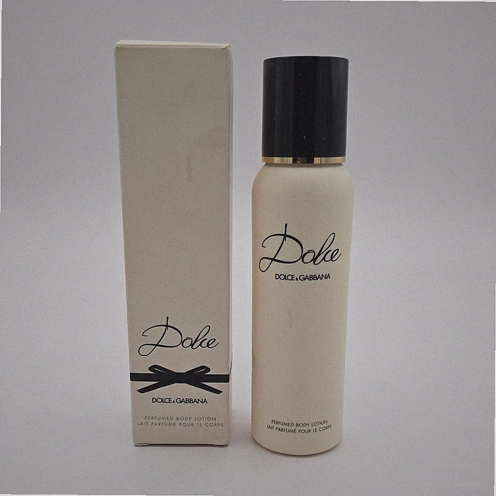 Authentic, DOLCE by Dolce & Gabbana Perfumed Body Lotion, 3.3 oz. opened