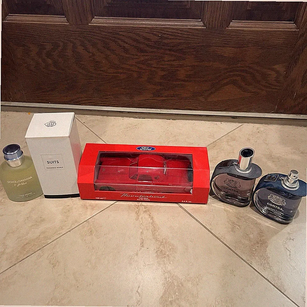 COLOGNE/Perfume Dolce Gabbana, Fragrance World Suits, Ford, Contra Lot Of 5