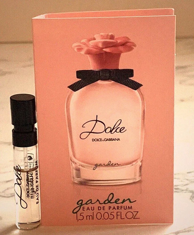 D&G Dolce & Gabbana Dolce Garden EDP 1.5ml .05oz Perfume Spray Sample Vial
