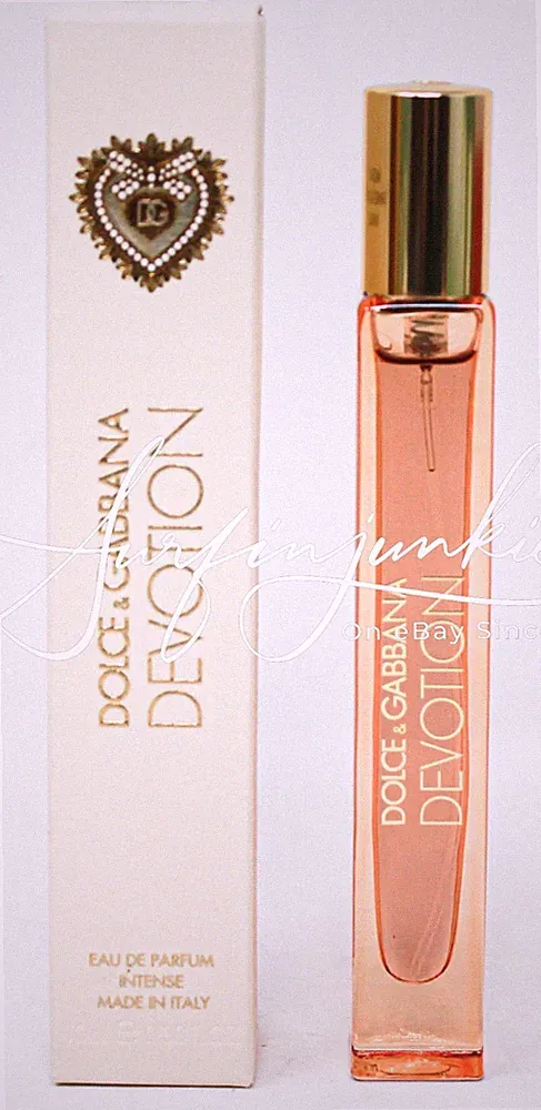Dolce & Gabbana Devotion Eau de Parfum Intense Perfume Travel Spray .33 oz New