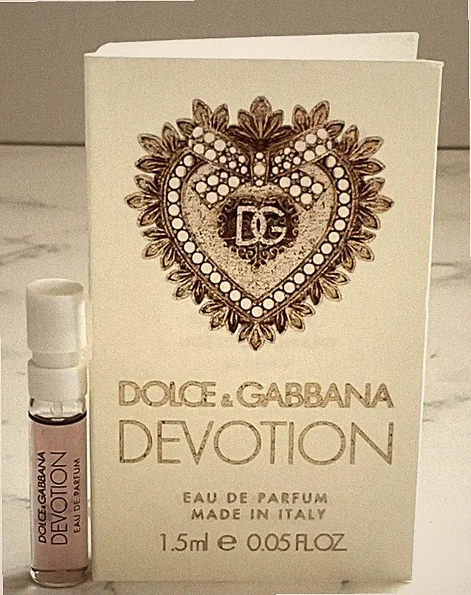 Dolce & Gabbana Devotion EDP Spray .05oz/1.5mL Womens Perfume Sample