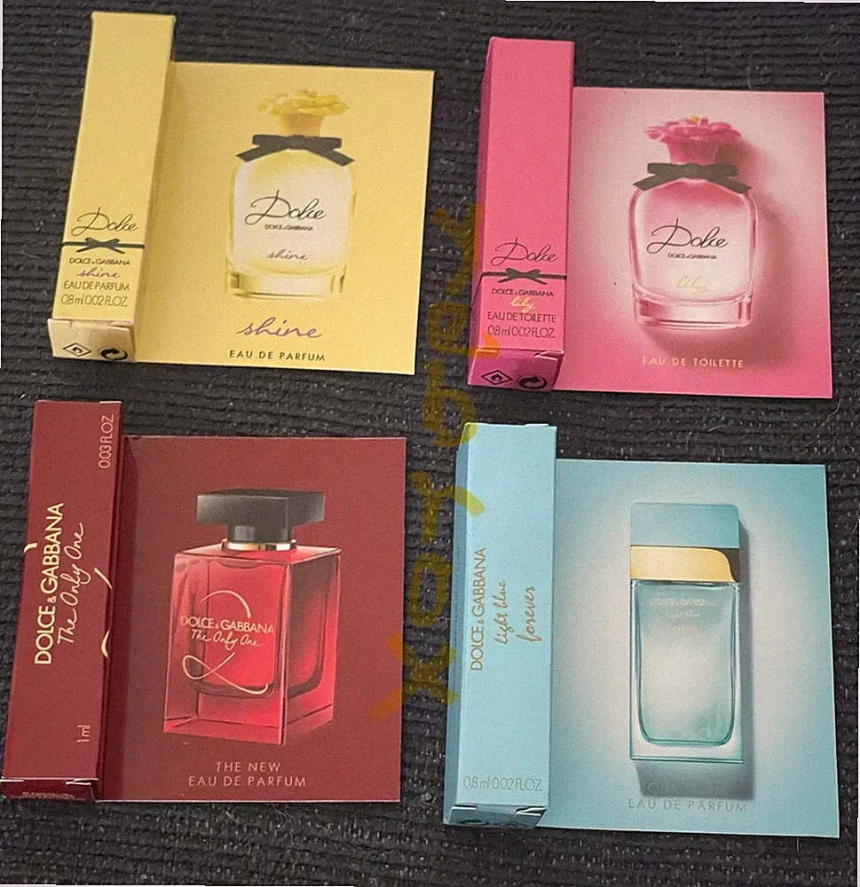 Dolce & Gabbana Dolce Collection Women’s Perfume Sample Spray Vials 4pc Set L@@K
