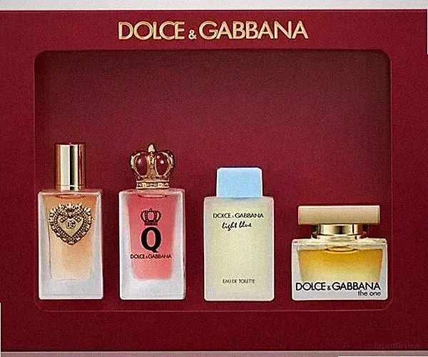 DOLCE & GABBANA Mini Perfume 4 Pc Gift Set for Women
