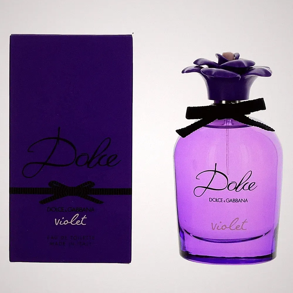 DOLCE & GABBANA VIOLET 2.5 OZ EAU DE TOILETTE SPRAY NEW WOMENS PERFUME BENT BOX