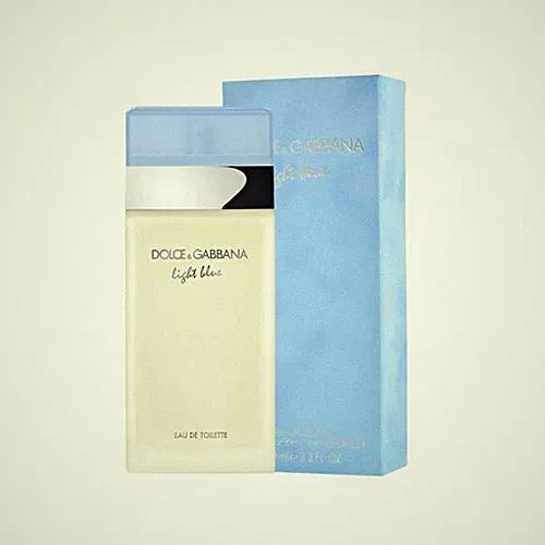 Light Blue by Dolce & Gabbana D&G 3.3 oz EDT Refillable Perfume Women New In Box
