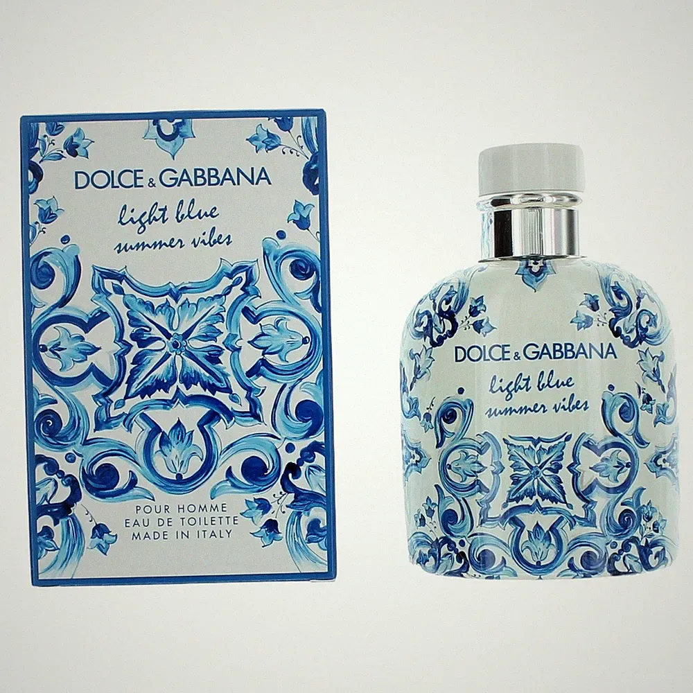 Light Blue Summer Vibes by Dolce & Gabbana, 4.2 oz EDT Spray for Men