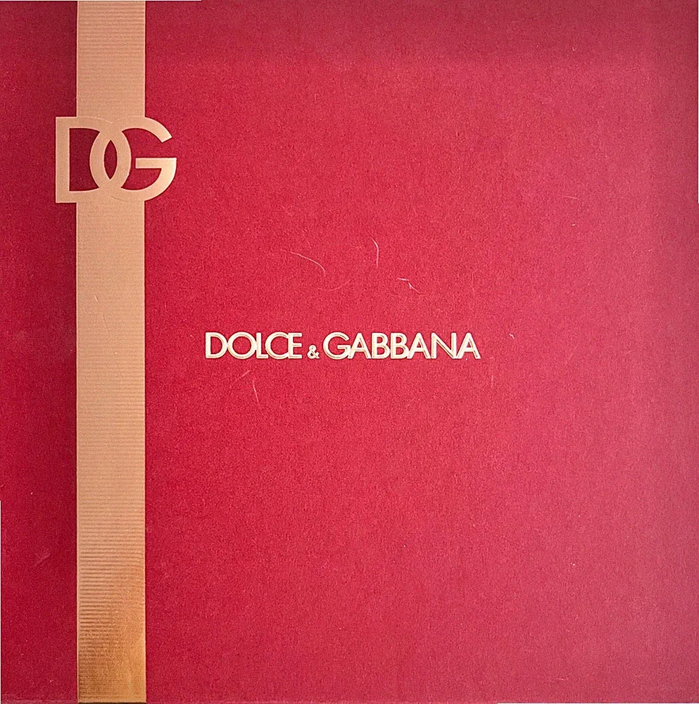 NIB DOLCE & GABBANA "Q" Womens' 3-Piece Perfume Gift Box Set Made in ITALY
