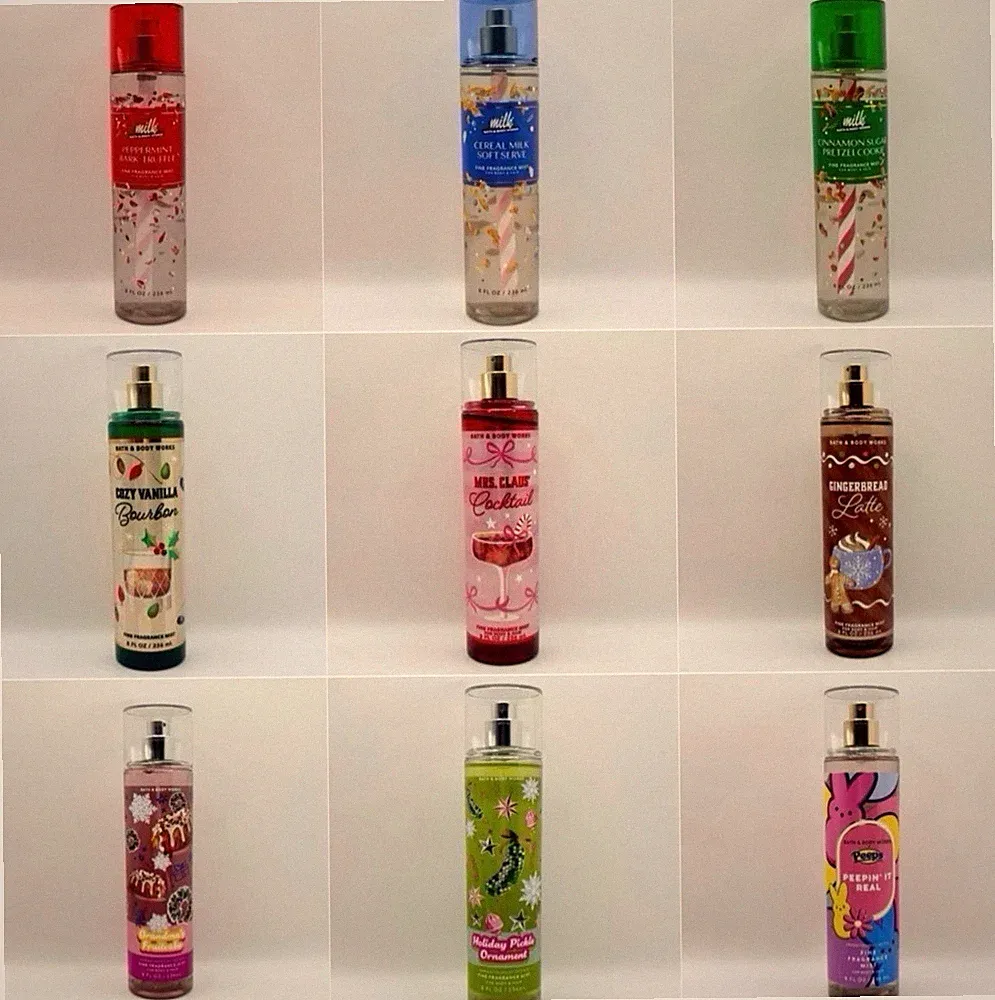 YOU PICK: Bath & Body Works - 8 oz Fine Fragrance Mist - NEW - Free Shipping!